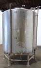 Used Perma-San Tank, 2000 Gallon, Model 2000 CVC, 304 Stainless Steel, Vertical. 84