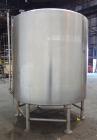 Used Perma-San Tank, 2000 Gallon, Model 2000 CVC, 304 Stainless Steel, Vertical. 84