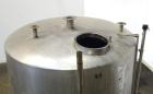 Used- Perma-San Tank, 2000 Gallon, Model 2000 CVC, 304 Stainless Steel, Vertical. 84