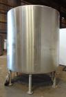 Used Perma-San Tank, 2000 Gallon, Model 2000 CVC, 304 Stainless Steel, Vertical. 84