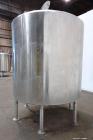 Used Perma-San Tank, 2000 Gallon, Model CVC, 304 Stainless Steel, Vertical. 84