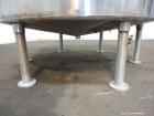 Used Perma-San Tank, 2000 Gallon, Model CVC, 304 Stainless Steel, Vertical. 84