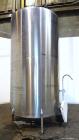 Used Perma-San Tank, 3000 Gallon, 304 Stainless Steel, Vertical.  Approximately 80