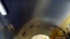 Used Perma-San Tank, 3000 Gallon, 304 Stainless Steel, Vertical.  Approximately 80