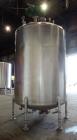 Used Perma San Cooker/Cooler Jacketed Tank, 3000 Gallon, Stainless Steel, Verti
