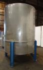 Used Perry Products Tank, 1850 Gallons, 304 Stainless Steel, Vertical. 78