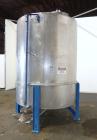 Used Tank, 2000 Gallons, 304 Stainless Steel, Vertical. 78