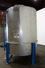 Used Tank, 2000 Gallons, 304 Stainless Steel, Vertical. 78