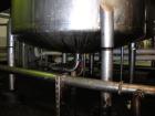 Used Perry Products Tank, 2000 Gallon, 304 stainless steel, vertical. 76