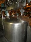 Used- Perry Products Tank, 2000 Gallon, 304 stainless steel, vertical. 76