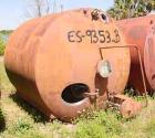 USED:Pfaudler tank, 2000 gallon, stainless steel, horizontal. Approx88