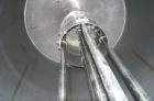 Used Pierre Guerin Jacketed Mix Tank, 2800 Gallon, 304 Stainless Steel, Vertical. 86