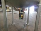Used Precision Stainless Pressure Tank, 1000 Gallon, 304L Stainless Steel, Vertical. 66
