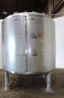Used Precision Stainless Pressure Tank, 4000 Gallon, 304L Stainless Steel, Vertical. 108