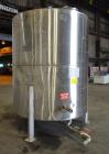 Used Precision Tank, Approximately 2200 Gallon, 304 Stainless Steel, Vertical.