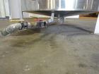Used Precision Tank, Approximately 2200 Gallon, 304 Stainless Steel, Vertical.