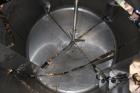 Used Precision Stainless Mixing Tank, 1,500 Gallon, 316 Stainless Steel, Vertical. Approximate 74