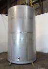 Used- REC Industries Tank, 3965 Gallon, 304 Stainless Steel, Vertical, Model 3000.90.144.S.T4.  Approximately 90