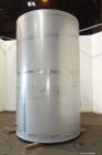 Used- REC Industries Tank, 3965 Gallon, 304 Stainless Steel, Vertical, Model 3000.90.144.S.T4.  Approximately 90