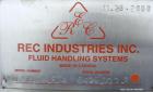 Used- REC Industries Tank, 3965 Gallon, 304 Stainless Steel, Vertical, Model 3000.90.144.S.T4.  Approximately 90