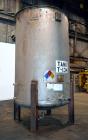 Used RECO Richmond Engineering Company Tank, 3170 Gallon, 304 Stainless Steel, Vertical. Approximate 84