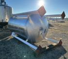 Roben Stainless Steel Mix Tank. Approximately 1,400 Gallon Capacity