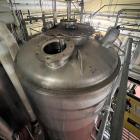 Used Robert Mitchell Jacketed Tank, Approximate 1150 Gallon, 304 Stainless Steel