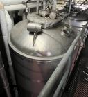Used Robert Mitchell Jacketed Tank, Approximate 1150 Gallon, 304 Stainless Steel