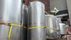Used Robert Mitchell Jacketed Tank, Approximate 1150 Gallon, 304 Stainless Steel