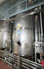 Used-Robert Mitchell Jacketed Tank, Approximate 1150 Gallon, 304 Stainless Steel