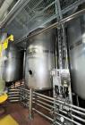 Used-Robert Mitchell Jacketed Tank, Approximate 1150 Gallon, 304 Stainless Steel