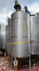 Used Robert Mitchell Jacketed Tank, Approximate 1150 Gallon, 304 Stainless Steel