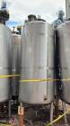 Used Robert Mitchell Jacketed Tank, Approximate 1150 Gallon, 304 Stainless Steel