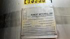 Used Robert Mitchell Jacketed Tank, Approximate 1150 Gallon, 304 Stainless Steel