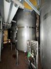 Used-Robert Mitchell Jacketed Tank, Approximate 1150 Gallon, 304 Stainless Steel