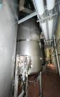 Used Robert Mitchell Jacketed Tank, Approximate 1150 Gallon, 304 Stainless Steel