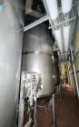 Used-Robert Mitchell Jacketed Tank, Approximate 1150 Gallon, 304 Stainless Steel