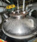 Used-Robert Mitchell Jacketed Tank, Approximate 1150 Gallon, 304 Stainless Steel