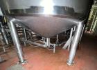 Used-Robert Mitchell Jacketed Tank, Approximate 1150 Gallon, 304 Stainless Steel