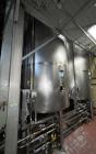 Used Robert Mitchell Balance Jacketed Tank, Approximate 1700 Gallon, 304 Stainle