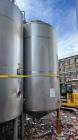 Used Robert Mitchell Balance Jacketed Tank, Approximate 1700 Gallon, 304 Stainle