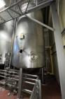 Used Robert Mitchell Balance Jacketed Tank, Approximate 1700 Gallon, 304 Stainle