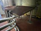 Used Robert Mitchell Balance Jacketed Tank, Approximate 1700 Gallon, 304 Stainle