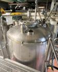 Used Robert Mitchell Balance Jacketed Tank, Approximate 1700 Gallon, 304 Stainle