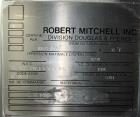 Used-Robert Mitchell Balance Jacketed Tank, Approximate 1700 Gallon, 304 Stainle