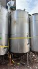 Used Robert Mitchell Balance Jacketed Tank, Approximate 1700 Gallon, 304 Stainle