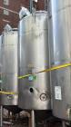 Used Robert Mitchell Balance Jacketed Tank, Approximate 1700 Gallon, 304 Stainle