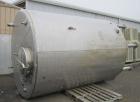 Used Sani Tank Stainless Steel Storage Tank, 3,000 Gallons.  3