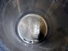 Used- Tank, Approximately 1,000 Gallons, 304 Stainless Steel, Vertical. Approximately 62