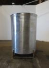 Used San-I-Tanks Tank, Approximately 1,150 Gallons, 304 Stainless Steel, Vertical. Approximately 64